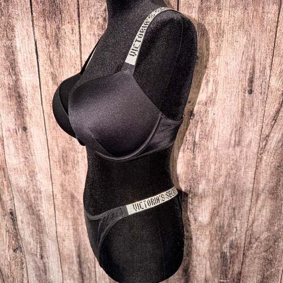 Victoria's Secret Black bling Bikini Set free gift included ! 🎁 💝 - Picture 4 of 16